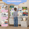 Bookshelf Storage Shelf For Children's Reading Room Open Storage Modern New