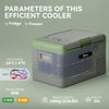 30L Car Refrigerator 12V Portable Fride Freezer Electric Cooler Box Camping HGFS