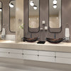 Bathroom Countertop Basin Set Tempered Glass Wash Sink Boat Shape Bowl Gold
