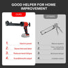 For Milwaukee 18V 450LM Cordless Electric Caulking Glass Mastic Sealant Glue Gun