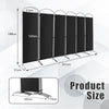 6 Panel Room Divider 188cm Folding Privacy Screen Portable Freestanding Divider