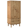 Wardrobe OTTA 76.5x53x172 Solid Wood K9J7