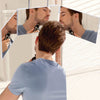 3 Way Mirror System 360° For Self Hair Cut DIY Tool 3-Colour Dimmable LED Light