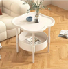 Modern Minimalist Small Coffee Table, Living Room Mobile Storage Rack