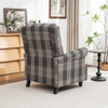 Home Theater Linen Soft Sofa Couch Armchair Recliner Lounger Nap Reading Chair