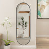 Full Length Wall Mirror Metal Black Frame Dressing Long Mirrors Bedroom Bathroom