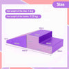 Toddler Soft Play Set Crawling and Climbing Soft Foam Structure-Purple