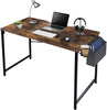 SILVER VALLEY Computer Desk Home Office Writing Desk Rustic Brown 80x50x75