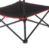 Round Folding Portable Table Camping Garden Party Picnic Trestle w/ Cups Holder