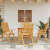 5 Piece Garden Dining Set Solid Wood Acacia V8W9