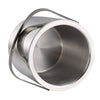 Ice Bucket 1.2L Large Stainless Steel Insutaled Double Wall With Lid & Tong