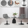 Dressing Table Vanity Stool Breakfast Dining Chair Rotatable Stool for Counter
