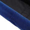 Velvet Upholstered Footstool Seat Bench w/Storage Box Chair Ottoman Pouffe Stool