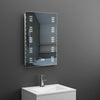 70cm Large Illuminated Bathroom Mirror with60 LED Lights Demister Electric Touch