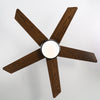 3/4/5 Blades Ceiling Fan & LED Lights Reversible Motor 52" Cooling Fan Lighting
