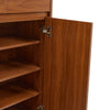 Wooden 5Tier Shoe Cabinet with 2Drawers Home Organizer for Entryway Tidy Storage