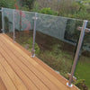 Balustrade Glass Panels 10mm Toughened 316 Stainless Steel Posts Railing Decking