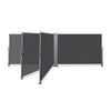 Patio Retractable Side Awning Outdoor Privacy Screen Windscreen Sunshade Blind