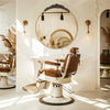 French Style Round Wall Mirror Wall Mounted Bathroom Mirror Hotel Dressing Table