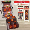 Comfier Massage Mat Device + Foot Massager 3D Heat Vibration Function Full Body