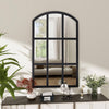 Large Arch Mirror Window Style Wall Mirror Home Decor Rustic Art Room Hallway UK