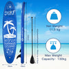 11FT 335CM Inflatable SUP Stand Up Paddle Board Sports Surf Water Racing Pump