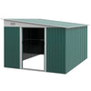 Large Metal Garden Shed 11 x 9ft Outdoor Tool Storage House Lockable Double Door