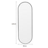 Wall Mounted Full Length Mirror Arch Metal Frame Bedroom Dressing Room Mirrors