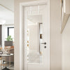 Over the Door Full Length Hanging Mirror Wall Mounted Mirror for Dressing Makeup