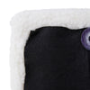 Upholstered Teddy Velvet Accent Bench Window Seat Hallway Ottoman Bed End Stool