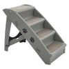 4 Steps Folding Portable Dog Ramp Stair Sofa Bed Climbing Ladder for Pet Dog Cat