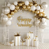 236cm Elegant White Wedding Arch Stand Metal Ceremony Bridal Party Archway Frame