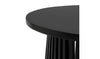 Habitat Jericho Round Coffee Table - Black