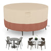 158/181/213 CM Round Patio Furniture Cover Outdoor Dining Table Chair Set Cover