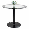 Round Square Rectangular Dining Table 2/4 Wooden Chairs Kitchen Room Restaurant