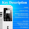 Portable Air Conditioner 3754 BTU 1100W Remote Control Warm/Cool Quiet UK Plug