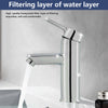 Taps Basin Sink Mono Mixer Chrome Cloakroom Tap + Free Waste Bathroom Silver UK