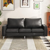 3 Seater Sofa, Modern Sofa Couch Large, Faux Leather Sofa for Living Room Office