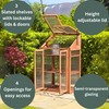 Wooden Cold Frame Greenhouse Large Garden Storage Growhouse Planting Heavy Duty
