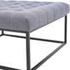 Square Chesterfield Footstool Coffee Table Upholstered Foot Stool Pouffe Seat