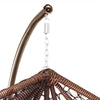 Hanging Egg Chair Rattan Outdoor Indoor Patio Garden Swing Chairs With Cushion
