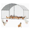 3X2M Chicken Run Cage Walk In Coop Poultry Hen Rabbit Kennel Hutch Metal Shelter