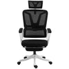 Executive Office Chair with Mesh Back, Lumbar Support, Arm, Foot Rest, Headrest
