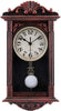 Pendulum Wall Clock Retro Quartz Decorative Battery Operated Wall Clock for Liv