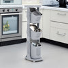 Rolling Laundry Sorter Cart Washing Basket Clothes Hamper Storage Bin On Wheels