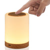 Touch Sensor Night Light LED Bedside Desk Table Lamp Dimmable USB Vbenetfhxbnlif
