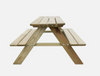 Childrens Picnic Table Garden Patio Outdoor Kids Wooden Activity Play Bench Seat