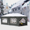 3x 6m Pop up Gazebo, Premium Gazebo with Sides, Weatherproof, Uv-Resistant