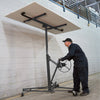 Heavy Duty Tool Drywall Hoist Caster Black 16FT Lift/Lifter Plaster Board Panel