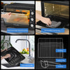 OYAJIA Mini Oven 28L Countertop Electric Grill w/ Temp Timer Control 1500W Jljwr